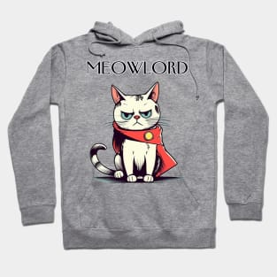 Alone Cute Cat Meow Lord Hoodie